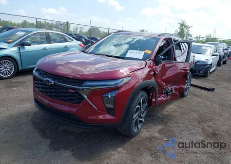 2025 Chevrolet Trax Fwd 2Rs z USA, uszkodzony, nr VIN KL77LJEP6SC179905